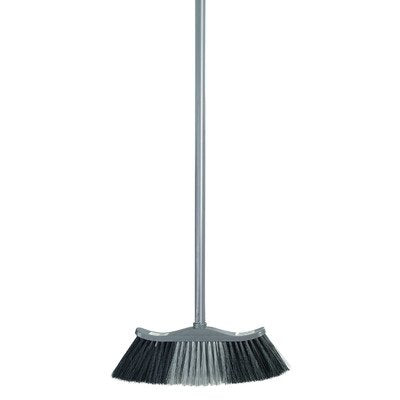 Sparkle Upright Broom grey