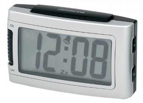 Alarm Clock Battery Silver Imp