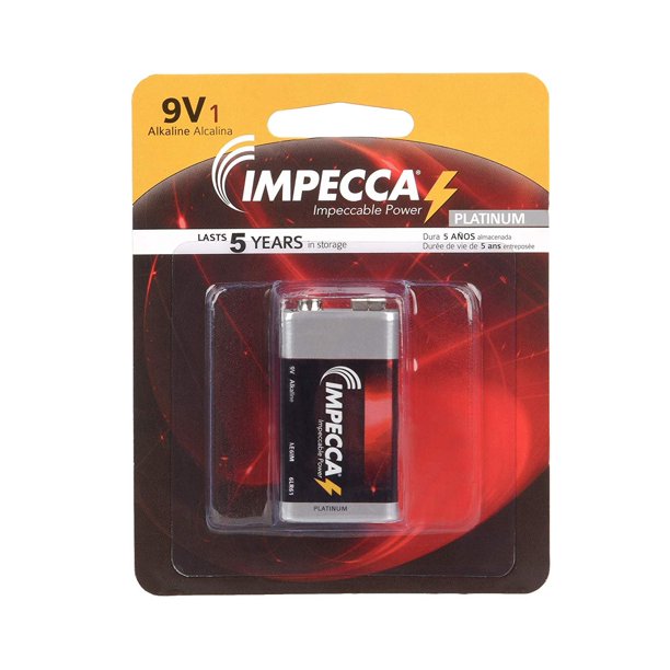 9 volt Battery Impecca