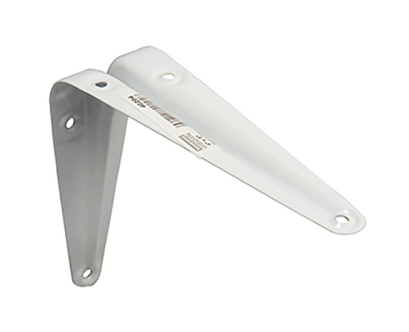 Shelf Bracket 4" x 5" White