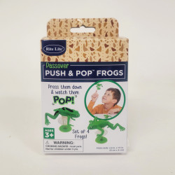 Push & Pop Frogs 4ct