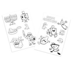 Magnet Art Chanukah CZN