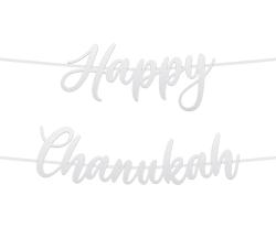 Banner Chanukah 5.5" Slvr CZNV