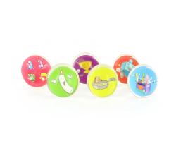 Chanukah Bouncy Balls 6pk CZNV
