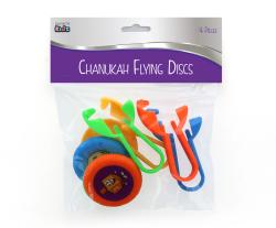 Chanukah Flying Discs 4ct CZNV