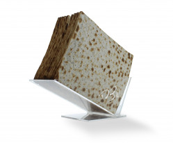 Lucite Sq Matza Holder