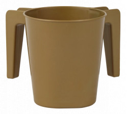 WashCup Plastic SQ Gold AMJ