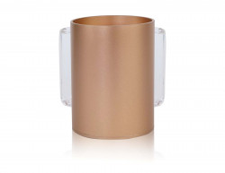 Washcup Acrylic 59814 Gold/Clr