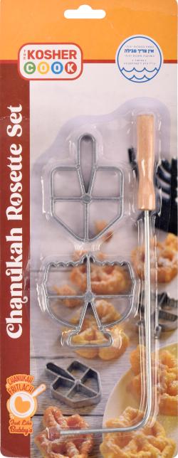 Chanukah Rosette / Fritlech