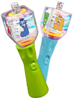 Chanukah Spinning Lights Yiddi