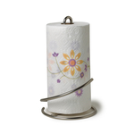 Paper Towel Stand Satin Nickel
