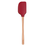 Spatula Wood/Silicone RED TOVO