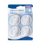 Spectrum Utility Hook 4pk. Whi