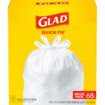 Glad Tall Kitchen 68ct QikTie
