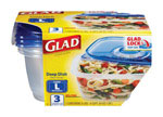GladWare Deep Dish 64oz.-3pk.