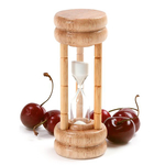 Wood 3-min. Egg Timer (Sand)