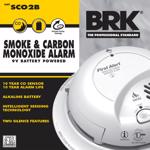Smoke/CO  Alarm Battry BRK