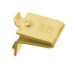 Pilaster Clips Brass 12ct