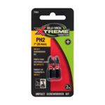 Phillips Bit #2 - 1" 2ct Xtrem