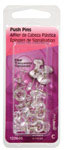Push Pins Clear 16ct