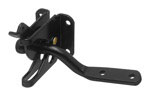 Gate Latch Black Steel