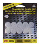 Felt Pads 3/4" Commercial 20ct