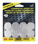 Felt Pads 1" Commercial 48ct