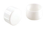 Plastic Leg Tip 5/8" White