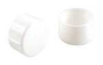 Plastic Leg Tip 7/8" White