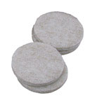 Felt Gard Pads 2" Beige
