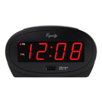 Alarm Clock w'USB Port Equity