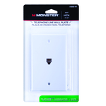 Flush Wall Mount Phone Jack