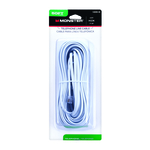 Modular Line Cord 50' WHT-Mons
