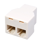 Cord Coupler '1 to 2' - Ivory
