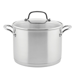 8qt Stockpot SS 3-Ply KA