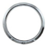 Trim Ring Chrome 6" Style D