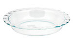 Pie Plate 9.5" EZ Grab Pyrex
