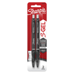 Sharpie S-Gel Pen .7 Blk 2ct