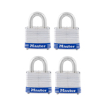 Master Lock 1-9/16" Lamin 4pk.