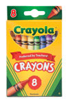 8 Crayons