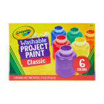 Crayola 6 Jar Washable Paint