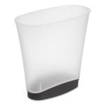 Trash Can Slim 2.4gl Oval Ster