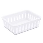 Basket 5x6x2 White Sterilite
