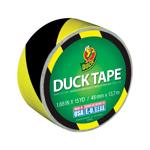 Duck Tape 2"x10y Black/Yellow