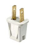 Easy-to-Wire Plug White 2pk.