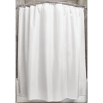 Carlton Shower Curtain - White
