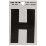 3" Reflective "H"