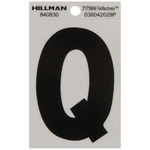 3" Reflective "Q"