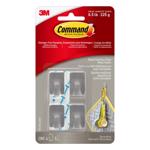 Command SS Metal Hooks Sm 4pk