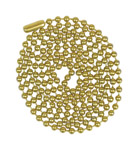 Pull Chain Beaded Brass #6